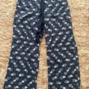 Pink Patterned Pajama Pants